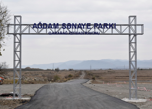 A NEW INDUSTRIAL PARK WILL BE ESTABLISHED IN AGHDAM